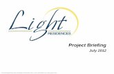 Light residences project brief 2012 07-06