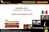 Protecting Life! BURNBLOCK DENMARK - MEXICO .
