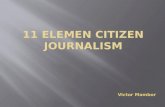 11 elemen citizen journalism