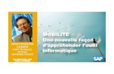 Mobilité @ SAP Innovation NOW Paris