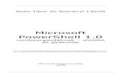 Microsoft PowerShell Tankonyv