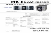 Sony+Mhc Rg222