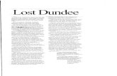 Lost Dundee