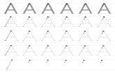 alphabet majuscules pointilles