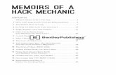 Memoirs of a Hack Mechanic by Rob Siegel - Table of Contents
