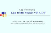 b06 LTM Lap Trinh Socket Voi UDP