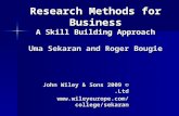 Research Methodology Ch 1 by Umme sekran