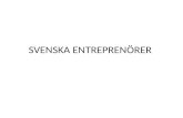 Svenska entreprenörer