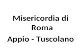 Misericordia di Roma Appio - Tuscolano. Trauma cranico Trauma spinale Trauma ortopedico.