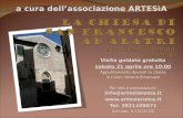 Visita guidata gratuita sabato 21 aprile ore 10:00 Appuntamento davanti la chiesa in Corso Vittorio Emanuele Per info e prenotazioni: info@artesiaroma.it.