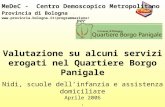 1 MeDeC - Centro Demoscopico Metropolitano Provincia di Bologna -  per Valutazione su alcuni servizi erogati nel.