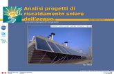 Corso analisi di progetti con energie pulite © Minister of Natural Resources Canada 2001 – 2006. Foto: NRCan Analisi progetti di riscaldamento solare dellacqua.