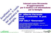 Aferrand@fastwebnet.it 3388687583 Dr. Alberto Ferrando Prof. a contratto in ped. Amb. PdF ASL3 Genovese *Vice Presidente dellOrdine dei Medici Chirurghi.