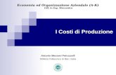 Antonio Messeni Petruzzelli DIMeG,Politecnico di Bari, Italia Economia ed Organizzazione Aziendale (A-K) CdL in Ing. Meccanica CdL in Ing. Meccanica I.