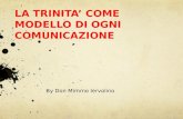 LA TRINITA COME MODELLO DI OGNI COMUNICAZIONE By Don Mimmo Iervolino.