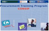 Procurement Training Program CONSIP. Perché formarsi sul Procurement? I sistemi di Procurement stanno subendo profonde modificazioni sia nelle grandi.