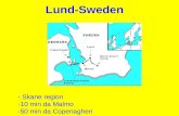 Lund-Sweden - Skane region -10 min da Malmo -50 min da Copenaghen.