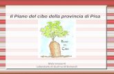 Il Piano del cibo della provincia di Pisa Silvia Innocenti Laboratorio di studi rurali Sismondi.