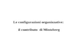 Le configurazioni organizzative: il contributo di Mintzberg.