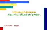 Impaginazione Colori & elementi grafici Rosangela Giorgi.