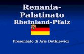 Renania-Palatinato Rheinland-Pfalz Presentato di Aris Dutkiewicz.