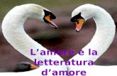 Lamore e la letteratura damore. Dante & Beatrice.