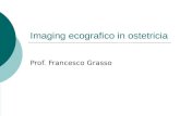 Imaging ecografico in ostetricia Prof. Francesco Grasso.