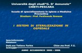 Università degli studiG. D Annunzio CHIETI-PESCARA Scuola di specializzazione in Igiene e Medicina Preventiva Direttore : Prof. Ferdinando Romano I SISTEMI.