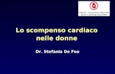 Dr. Stefania De Feo Lo scompenso cardiaco nelle donne.