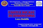 Università di Verona - 1 Chirurgia Clinicizzata Direttore: Prof. C. Cordiano Servizio Chirurgia Endoscopica dUrgenza Responsabile: Dott. L. Rodella COSTI.