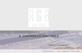 IL CONTROLLO CONTABILE Relatore: Luca Grisolia RGB Partners S.r.l. – Via G. Leopardi 26 20123 Milano.