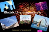 Elettricità e magnetismo Realizzazione: Tania Vitello 3D.