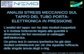 NEMO Technical Board 10-11 maggio '07 1 ANALISI STRESS MECCANICO SUL TAPPO DEL TUBO PORTA- ELETTRONICA IN PRESSIONE Lanalisi del tappo non ha dato risultati.