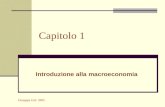 Giuseppe Celi 2005 Capitolo 1 Introduzione alla macroeconomia.