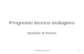 R.Capolupo_Appunti1 Progresso tecnico endogeno Modello di Romer.