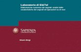 Elaborazione numerica dei segnali: analisi delle caratteristiche dei segnali ed operazioni su di essi Laboratorio di El&Tel Mauro Biagi.