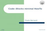 07EIPCH AA 2008/09 Paolo Bernardi Code::Blocks minimal HowTo Paolo Bernardi.
