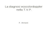 La diagnosi ecocolordoppler nella T.V.P. F. Annoni.