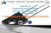 Laboratorio Laritmetica della macchine e la macchina della mente Anno Scolastico 2011/12 LICEO SCIENTIFICO LICEO SCIENTIFICO con opzione SCIENZE APPLICATE.