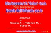 Avanti 1-29 Finiello A. – Talarico M. – Fusco R. Insegnanti: