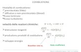 Motori a combustione interna – Prof. L.A. Catalano COMBUSTIONE Modalità di combustione: premiscelata (Otto) diffusiva o non-premiscelata (Diesel) flusso.