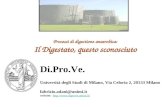 Processi di digestione anaerobica: Il Digestato, questo sconosciuto Di.Pro.Ve. Università degli Studi di Milano, Via Celoria 2, 20133 Milano fabrizio.adani@unimi.it.