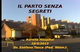IL PARTO SENZA SEGRETI Aurelia Hospital 18/5/2013 Dr. Stefano Tasca (Ped. Neon.) Aurelia Hospital 18/5/2013 Dr. Stefano Tasca (Ped. Neon.)