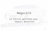 1 NegoziCS La nostra gestione per Negozi Benetton.