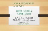 I.P.S.I.A. GALILEO GALILEI - Castelfranco Veneto (TV) GREEN SCHOOLS COMPETITION Referente di Progetto: prof.ssa Regina Stocco SCUOLA SOSTENIBILE? … SI.