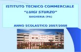 ISTITUTO TECNICO COMMERCIALE LUIGI STURZOLUIGI STURZO BAGHERIA (PA) ANNO SCOLASTICO 2007/2008.