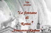 Vigi presenta Le fontane di Roma Fontanny Rzymu Vigi presenta Le fontane di Roma Fontanny Rzymu.