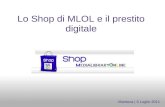Lo Shop di MLOL e il prestito digitale Mantova | 5 Luglio 2011.