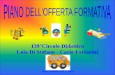 Anno scolastico 2011 - 2012 139°Circolo Didattico Lola Di Stefano - Carlo Forlanini.