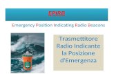 EPIRB Trasmettitore Radio Indicante la Posizione d'Emergenza Emergency Position Indicating Radio Beacons.